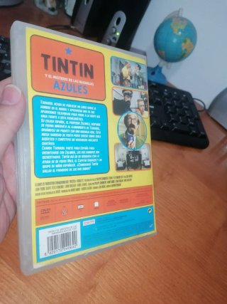 DVD: TINTÍN Y EL MISTERIO DE LAS NARANJAS AZULES