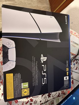 PS5 Digital 825GB + Mando + Juegos