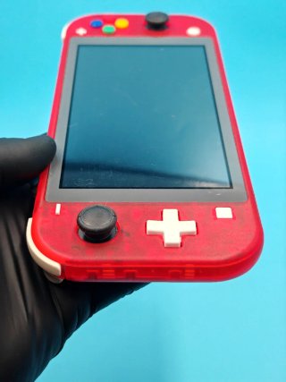 Nintendo Switch Lite Trasparente Rossa