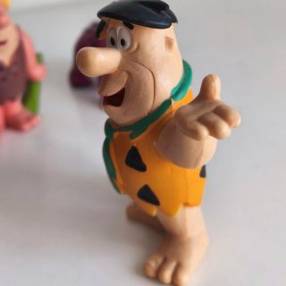 Lote Figuras Los Picapiedra PVC.Años 90