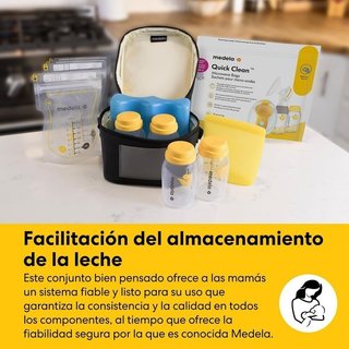 Kit almacenamiento leche Medela con nevera NUEVO