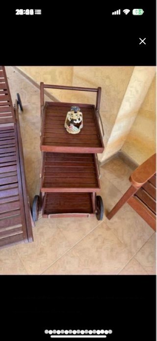 Conjunto Muebles Teca Terraza