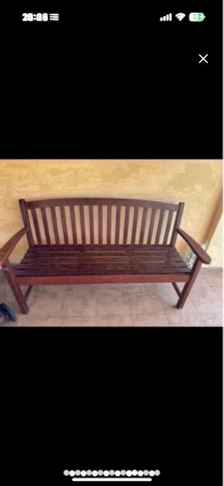 Conjunto Muebles Teca Terraza