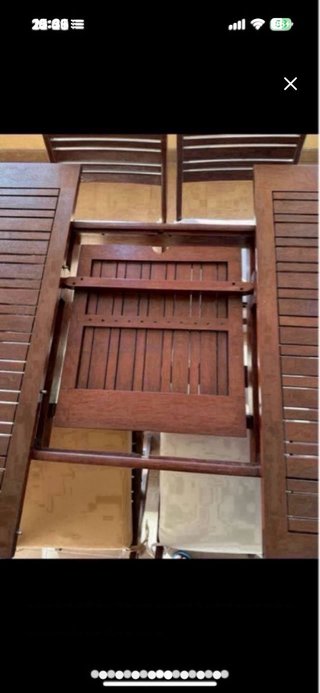 Conjunto Muebles Teca Terraza