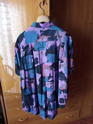 Camicia Vintage Stampa Floreale