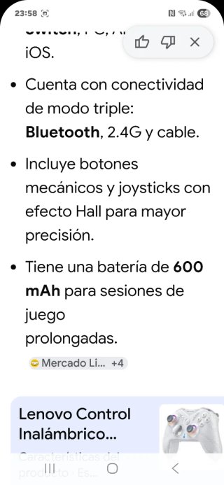 Mando Lenovo
