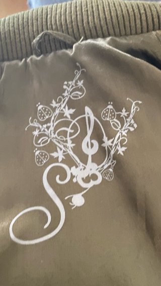 Chaquetón ante verde