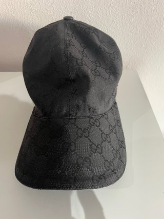 Gorra Gucci Negra Sin Uso Talla 57 cm