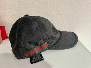 Gorra Gucci Negra Sin Uso Talla 57 cm