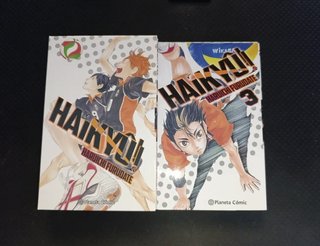 Pack Haikyû!! nº 01 + 02