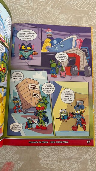 Libro Coleccionista Cómics Superthings - Rescue...