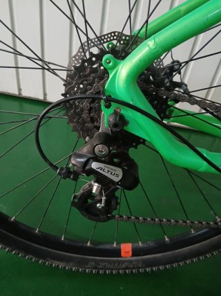 Bicicleta de Montaña Verde WOLFBIKE