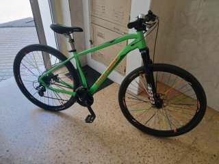 Bicicleta de Montaña Verde WOLFBIKE
