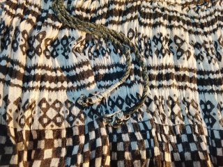 Falda hippie talla única estampada
