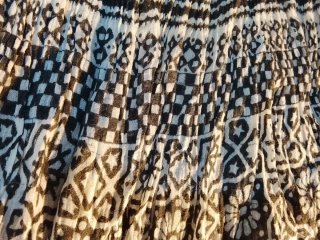 Falda hippie talla única estampada