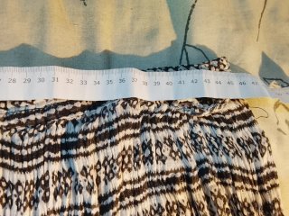 Falda hippie talla única estampada