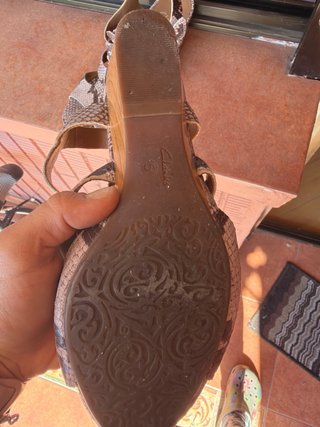 Sandalias Clarks Talla 38 Animal Print