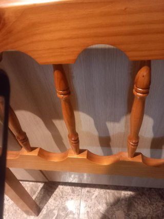 Cabezal cama pino macizo