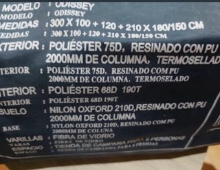 Tienda campaña Boomerang 6 personas + Regalo!!!