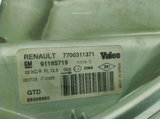 20688745 faro izquierdo 7700311371, renault trafic