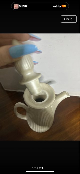 Piccola oliera vintage in ceramica