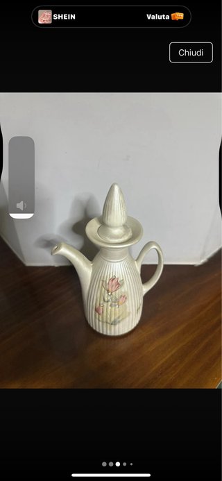 Piccola oliera vintage in ceramica