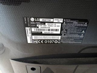 Televisor LG Negro 50”