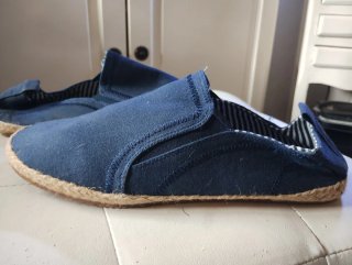 Espadrillas uomo blu