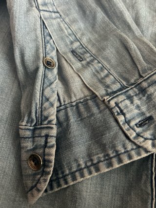 Camisa vaquera Abercrombie & Fitch azul