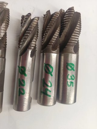 Lote 10 Fresas Mecanizar Ø 35-7.75