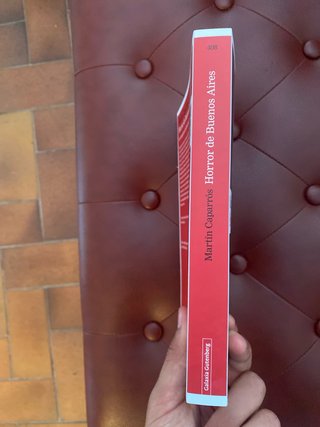 Un libro intacto del mismisimo Martin Caparros