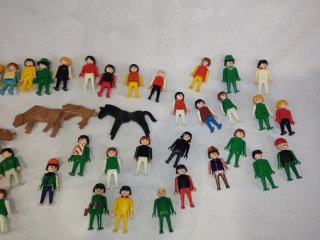 Lote Playmobil Antiguos Figuras y Animales