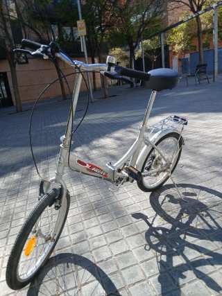 Bicicleta Urban Concept Plata