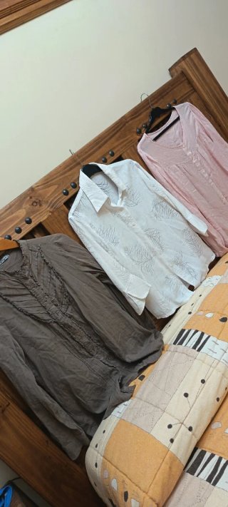 Lote 3 camisas mujer varias Talla L