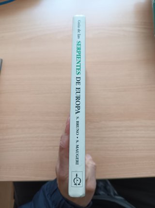Guía de serpientes de Europa - Silvio Bruno y Stef