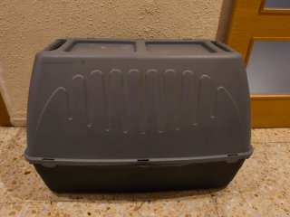 Transportín Perro Coche Grande 85x58x46