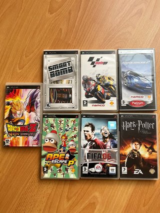 Lote 7 Juegos Sony PSP