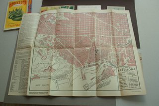 Lote 8 Folletos Turísticos Barcelona
