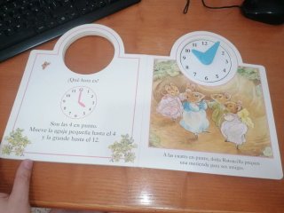 Libro: PERICO, ¿QUÉ HORA ES? Beatrix Potter 2004