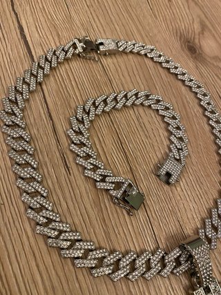 Set Collana e Bracciale Argento