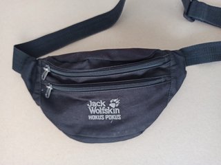 Riñonera Jack Wolfskin Hokus Pokus Negra