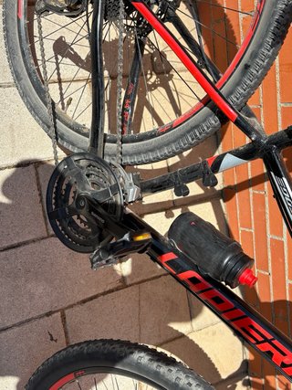 Bicicleta Lapierre Negra y Roja