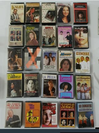 25 Flamenco RUMBA Cintas cassettes ELIGE LAS
