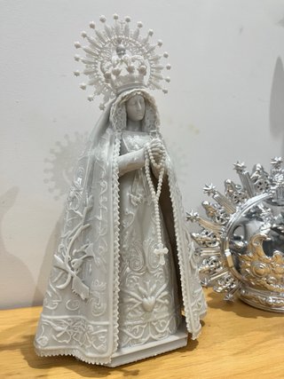 Virgen Dolores Maracena (granada) Impresa en 3d