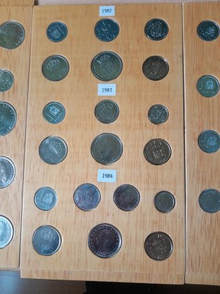 Colección Pesetas años 1975-1993