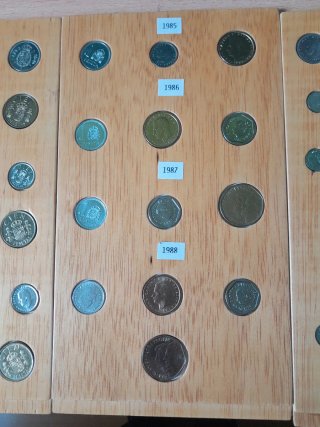 Colección Pesetas años 1975-1993