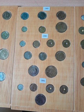 Colección Pesetas años 1975-1993