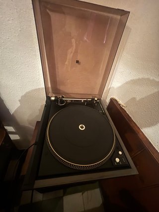 Tocadiscos Dual Vinilo Marrón