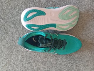 Asics Gel Nimbus 27 Teal/Blanco Talla 44