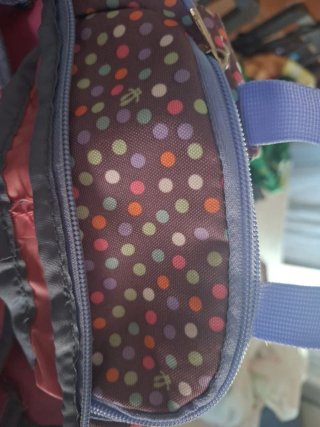Mochila Totto Infantil Lunares Multicolor